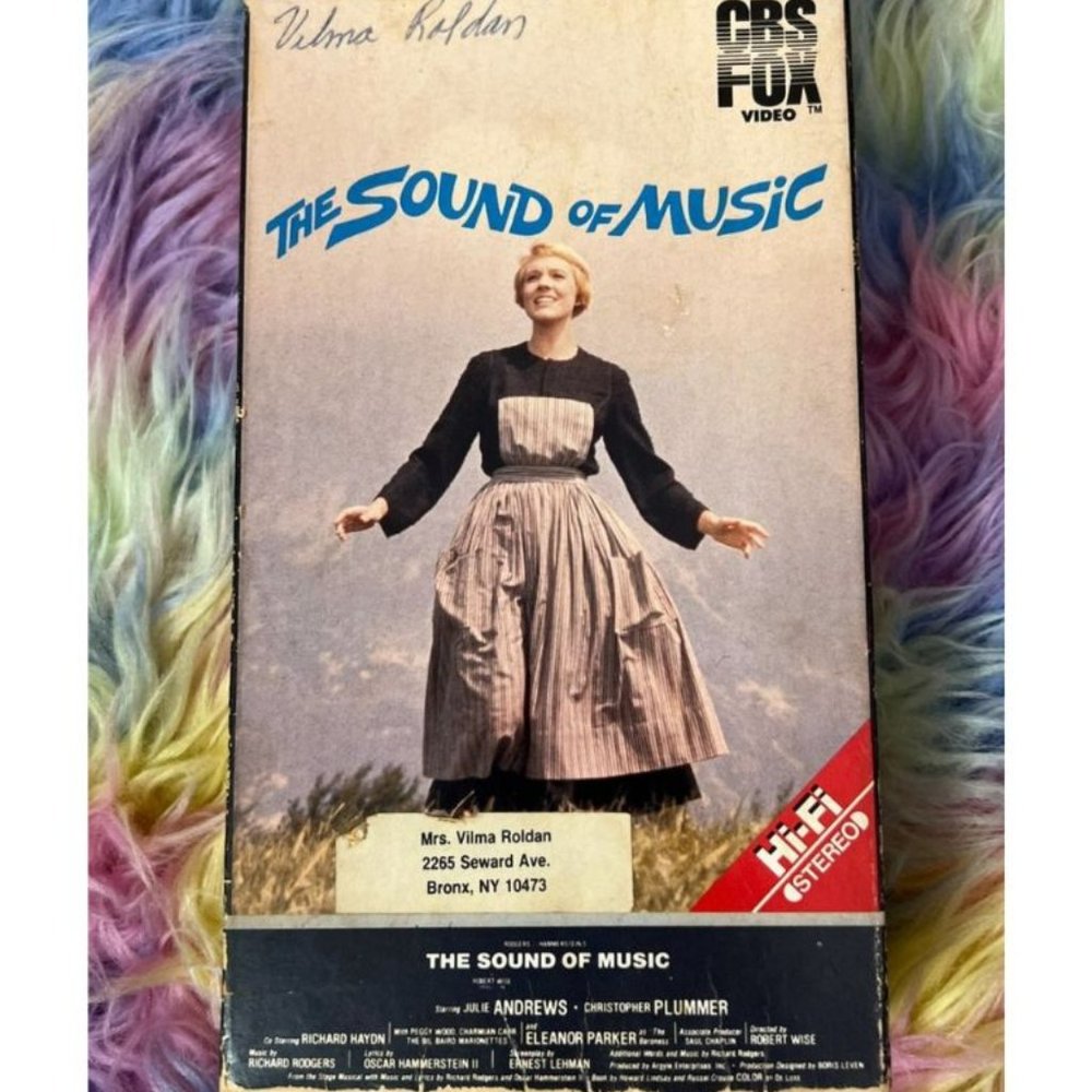 THE SOUND‎ OF MUSIC VHS